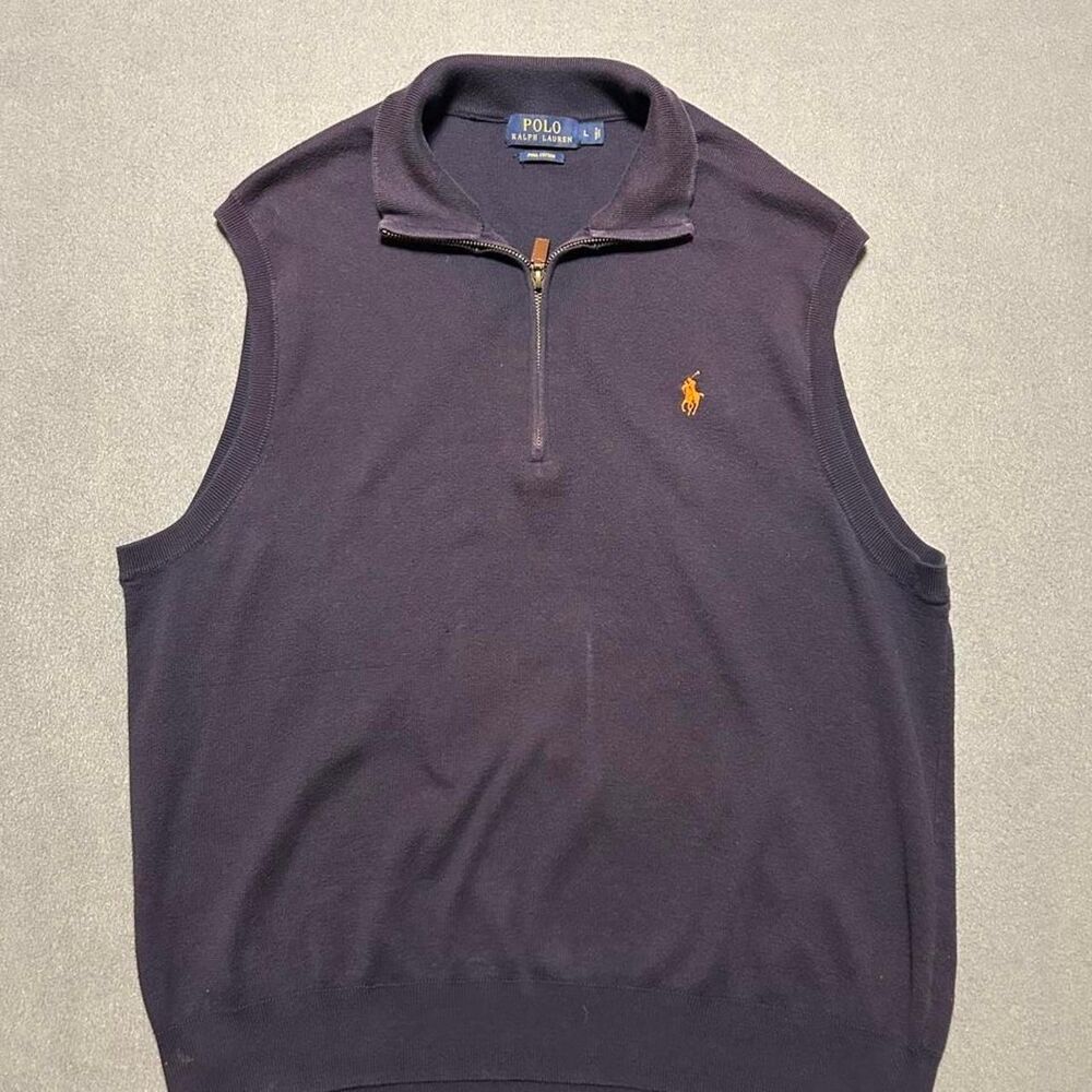Polo-ralph-lauren Men's Navy and Blue Gilet